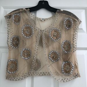 Anthropologie Lace Bolero